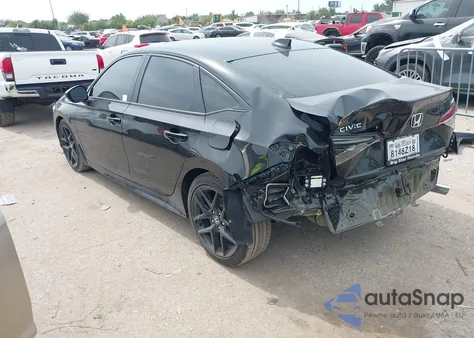 2025 Honda Civic Sport from USA, damaged, VIN 2HGFE2F58SH586781